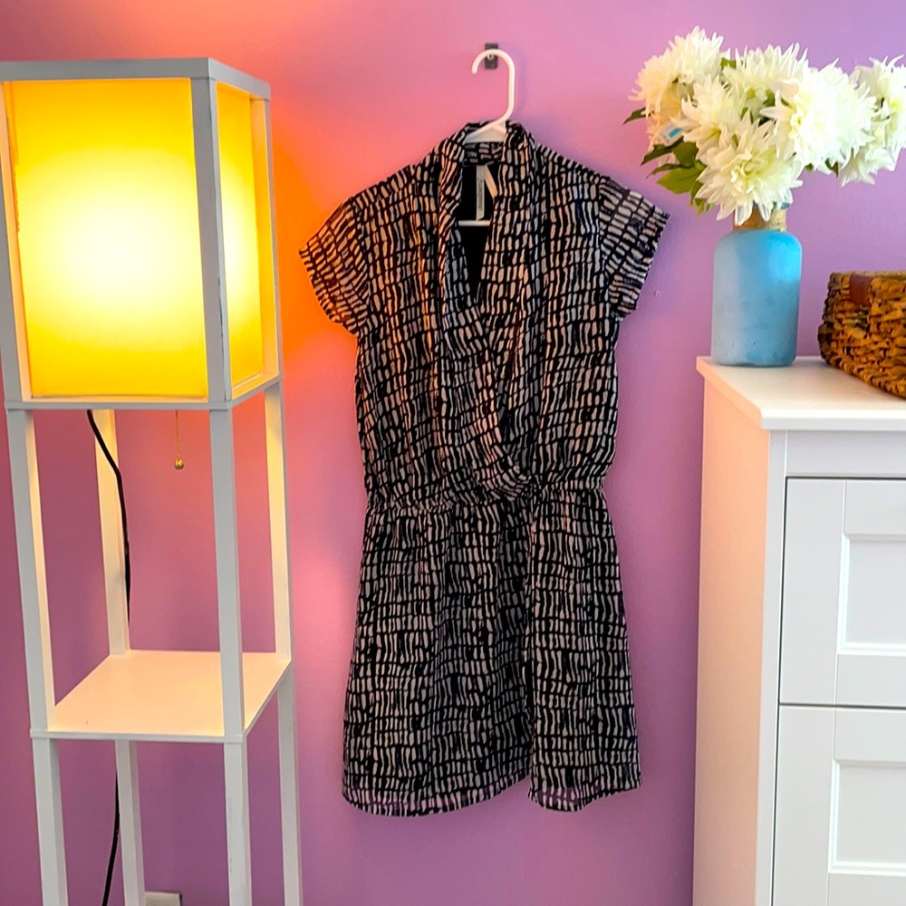 Navy blue dress